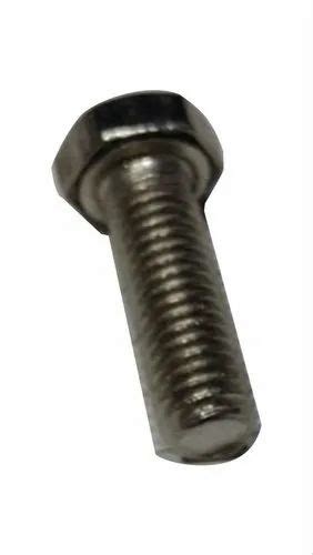 hexagonal ss hex bolts material grade ss304 at rs 1 30 piece in new delhi id 20340065912