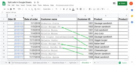How To Split Cells In Google Sheets Coupler Io Blog