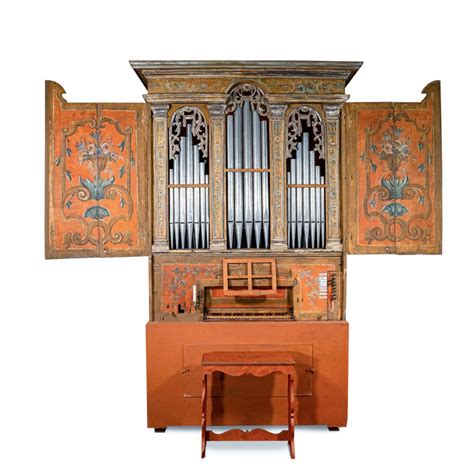 Bid Now Italian Organ By Nicola Mancini Neaples 1766 March 6 0123