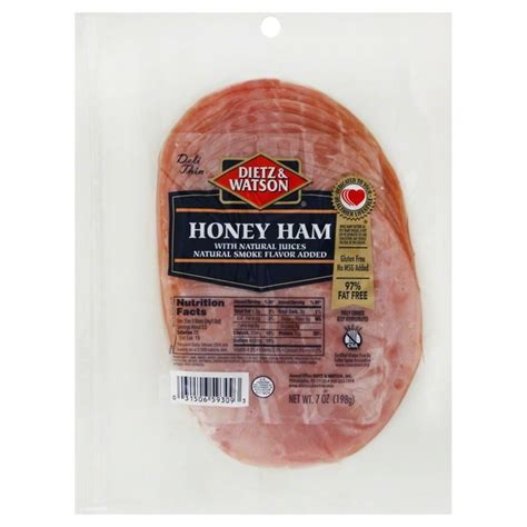 Dietz And Watson Ham Honey Deli Thin 7 Oz From Jewel Osco Instacart