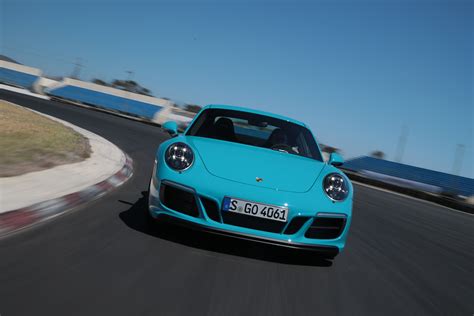 Porsche 911 Carrera Gts Coupé Miamiblau Die Neuen 911 Gts Modelle