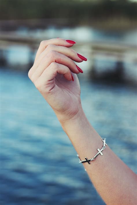 Free Images Hand Water Girl Woman Photography Leg Finger Red Blue Cross Arm