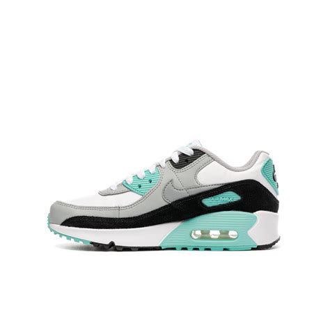 Sneakers Nike Air Max 90 Leather Gs Hyper Turquoise Multicolor For