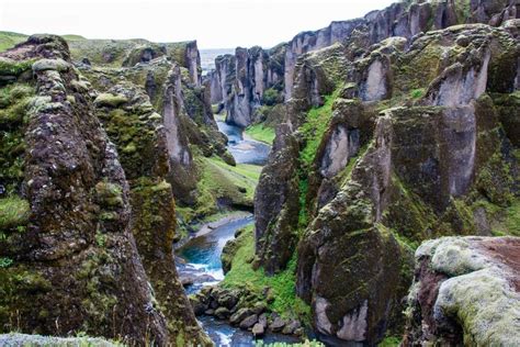 Le Canyon De Fjaðrárgljúfur Voyage Islandefr
