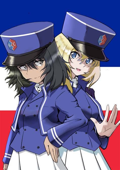 Safebooru Absurdres Andou Girls Und Panzer Bangs Bc Freedom Emblem Bc Freedom Military