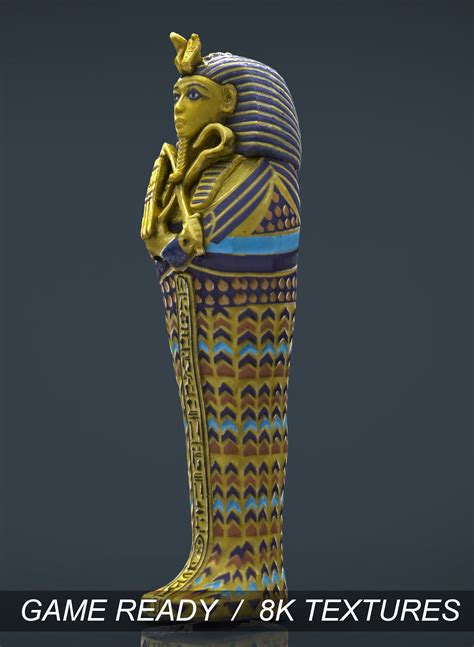 sarcophagus of tutankhamun 3d model 10 fbx obj max free3d