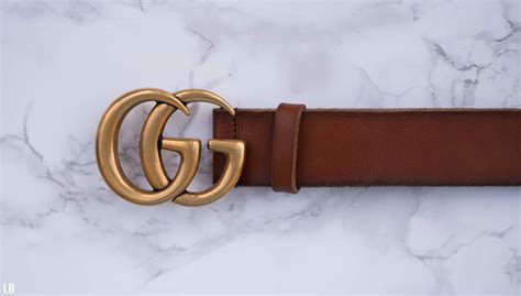 My Gucci Double Gg Tan Belt With Gold Buckle Review
