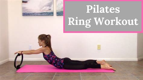 Pilates Ring Workout Pilates Mat Workout At Home Youtube