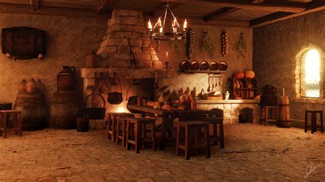 Here's what your game should look like: Create a Medieval Kitchen in Blender 2.9 - BlenderNation