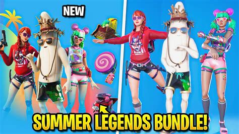 New Summer Legends Bundle Pack Unpeely Summer Fable Tropical