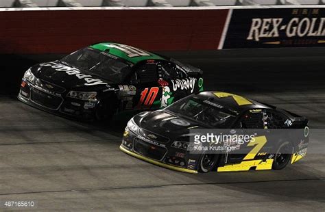 Kyle larson, driver of the #42 clover chevrolet, practices for the monster energy nascar cup series bojangles' southern 500 at. Danica Patrick, driver of the GoDaddy Chevrolet, races ...