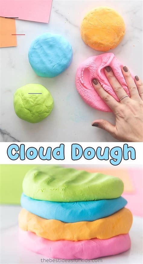 Cloud Dough Toddlercrafts Make This Super Soft No Cook Cloud