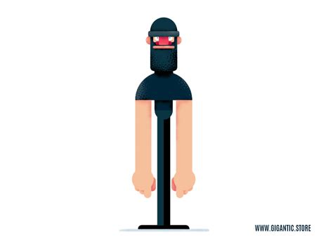 Flat Design Game Character In Adobe Illustrator Cc 2019 By Mark Rise On