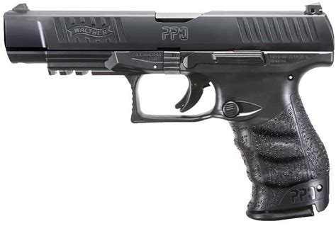 Walther Ppq M2 Target Semi Auto Pistol 22 Lr 5 Black Alloy Slide