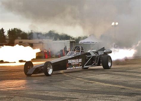 Jet Dragster Driven By Shelly Segal At Drayton Valley Airstrip