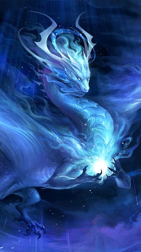 Fantasy Beautiful Mystical Dragon Wallpaper