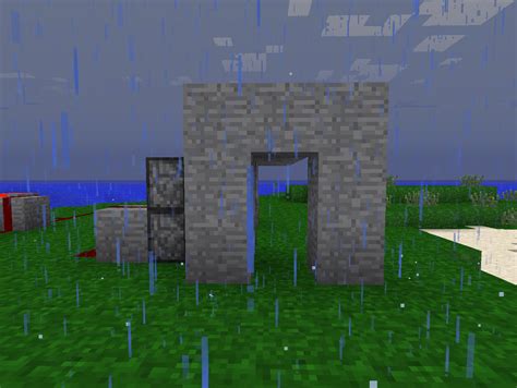 Minecraft Secret Wall Door 4 Steps Instructables