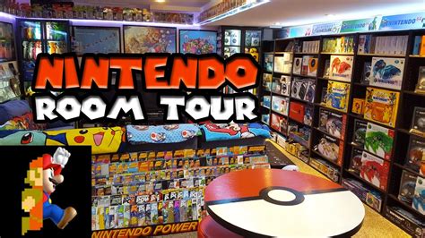 Nintendo Room Tour 2017 Nintendo Collecting Youtube
