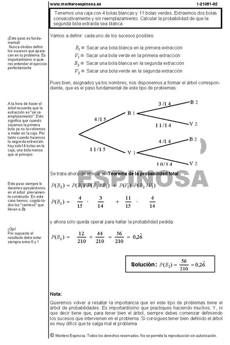 Ejercicios Resueltos Distribuciones De Probabilidad Bachillerato