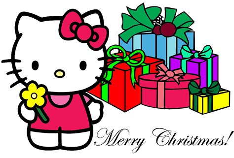 kitty christmas wallpapers wallpaper cave