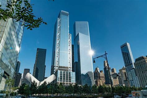 World Trade Center Skyscraper Opens In Nyc Construction