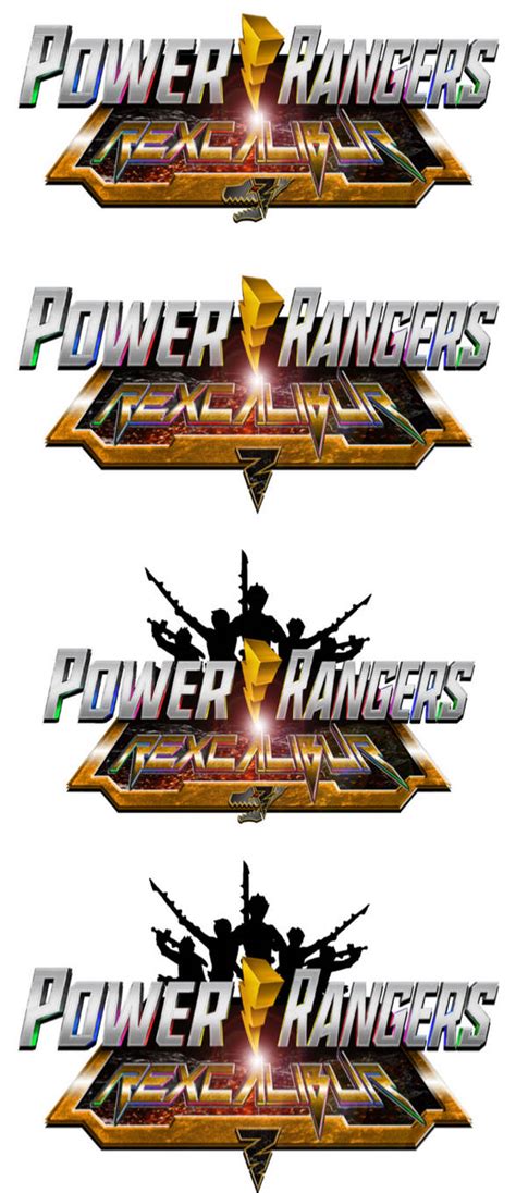 Power Rangers Rexcalibur Logo Comissions By Joeshiba On Deviantart