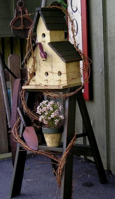 Prim Spring Needfuls Bird Houses Primitive Decorating Bird House