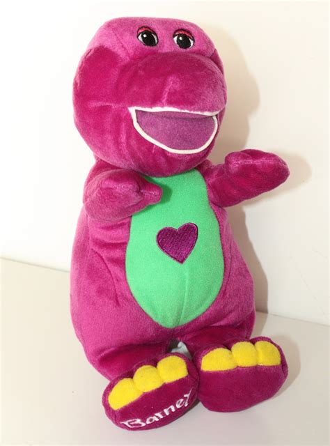 Kens Vintage Toys Barney The Purple Dinosaur Singing I Love You