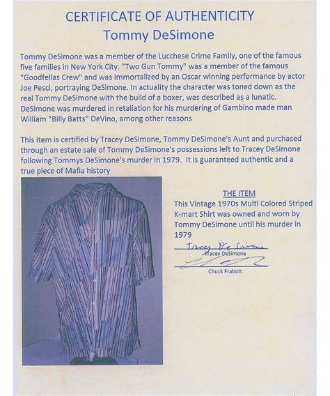 Two Gun Tommy Desimone
