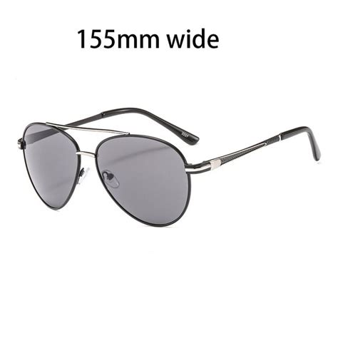 Vazrobe Prescription Sunglasses Men 155mm Oversized Optic Glasses Tint Polarized Gradient