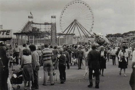 An Old Photo Of Dreamland Theme Park In Margate Kent England Kent