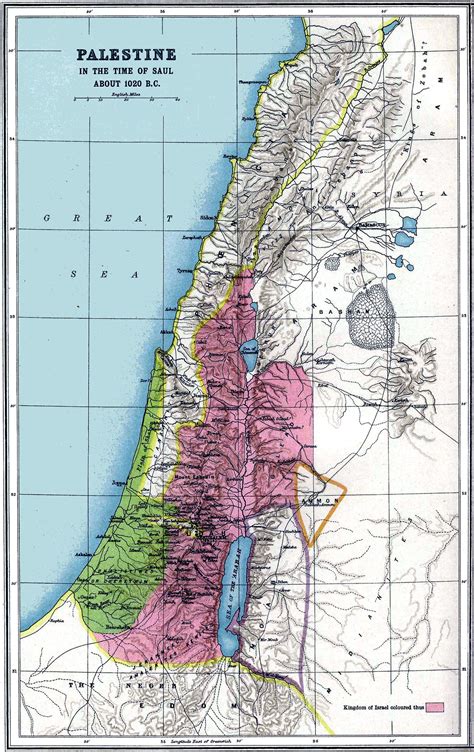Maps Early History Of Israel