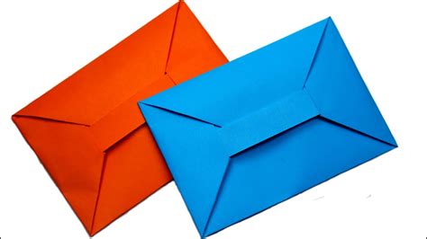 Diy Easy Origami Envelope Tutorial Youtube