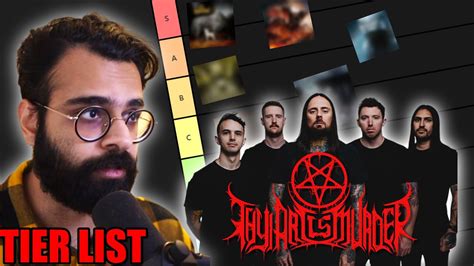 Ranking Every Thy Art Is Murder Album Youtube