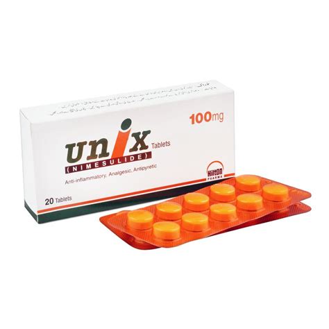 Purchase Hilton Pharma Unix Tablet 100mg 20 Pack Online At Special