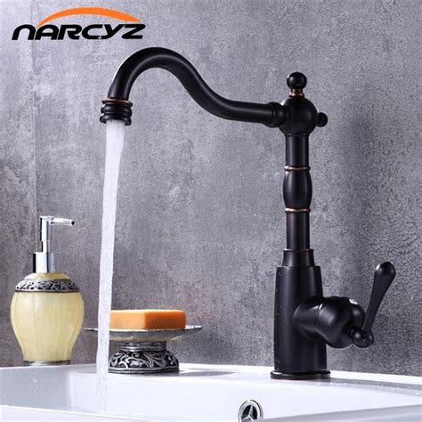 Some granite sinks are made of a single block of granite whereas others are created with multiple slabs of granite pieced together. New Style Black bronze kitchen faucet 360 rotate black ...