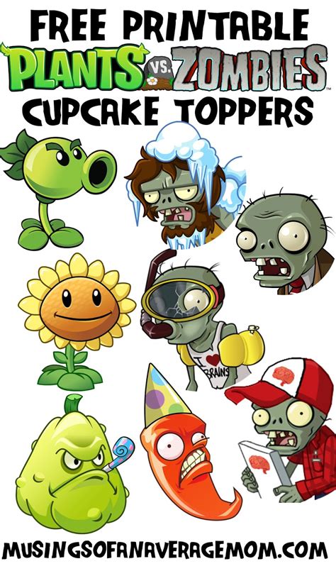 Musings Of An Average Mom Plants Vs Zombies Invitations