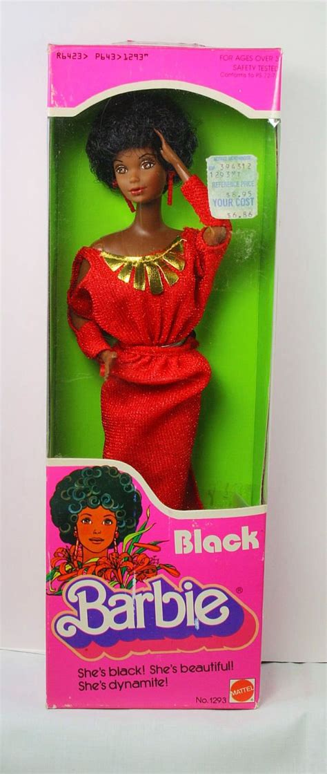 Vintage Black Barbie Doll By Mattel Nrfb 1979 African American Doll