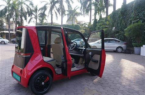 Pmv Electric Launches Two Seater Electric Car At Rs 479000 Autocar