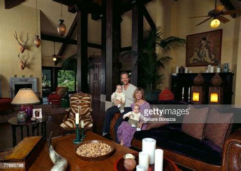 Cheryl Tiegs And Husband Rod Stryker With Twins Jaden And Theo Private News Photo Getty Images