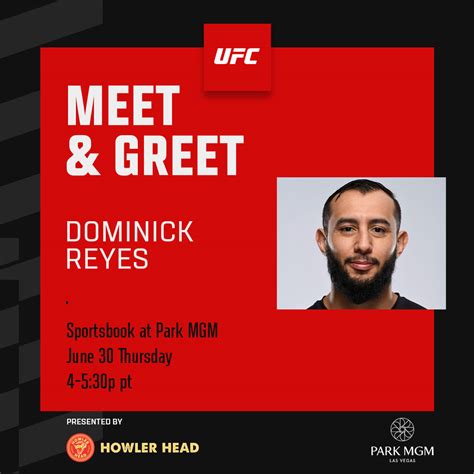 Fight Fans Join Us At The Sportsbook Inside ParkMGM To Meet UFC LHW
