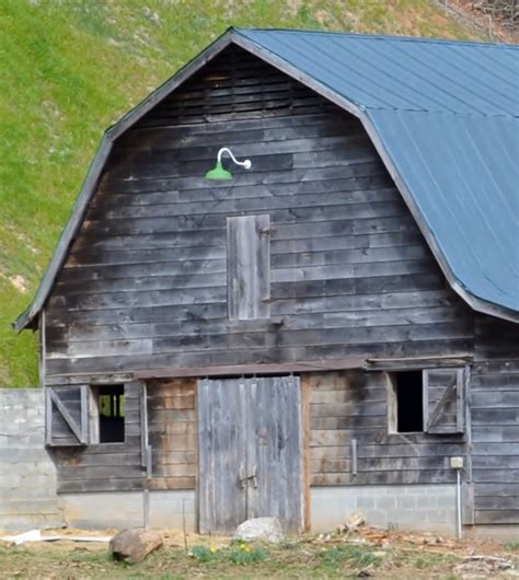 Used a antique led designed bulb. American-Made Gooseneck Barn Lighting for Outdoor ...