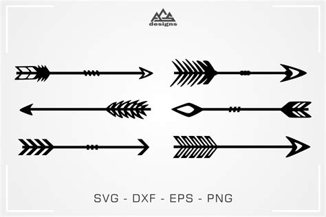 Arrows Svg Design By AgsDesign | TheHungryJPEG.com