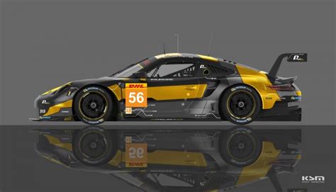 24 Heures Du Mans La Porsche 911 Rsr De Team Project 1 Dévoile Ses