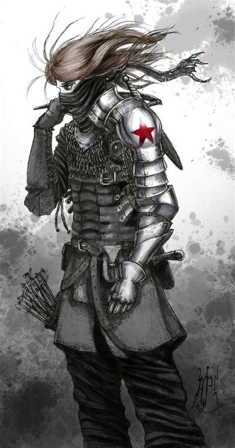 Love This Winter Soldier Medieval Anime Awesome Winter Soldier