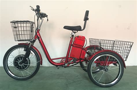 Adult Electric Tricycle With Lead Acid Batteryadult Cargo Triketc