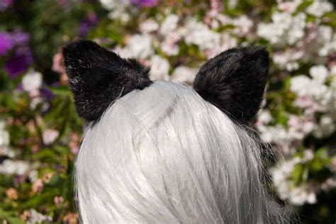 31 Colours Cat Ears Clip On Neko Cosplay Fluffy Furry Kitty Etsy