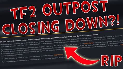 Tf2 Outpost Closing Down Rip Tf2outpost Youtube
