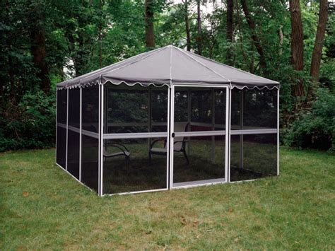 Casita Free Standing Gazebo Rectangular Style Screen Enclosure