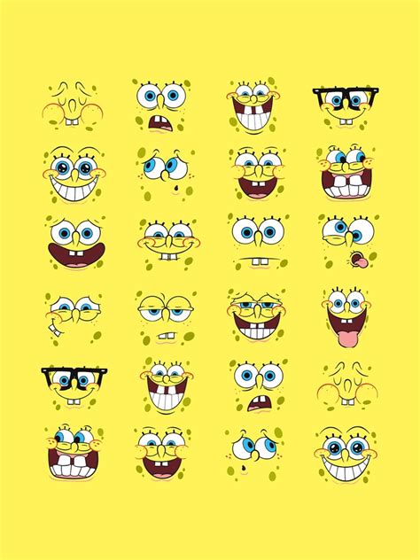 Funhumor Spongebob Squarepants Emotions Ipad Iphone Hd Wallpaper Free